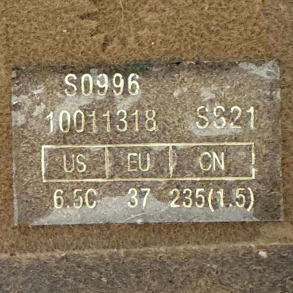 Stuart Weitzman black Nudistcurve wedge sandal Size 6.5 - Picture 5 of 5